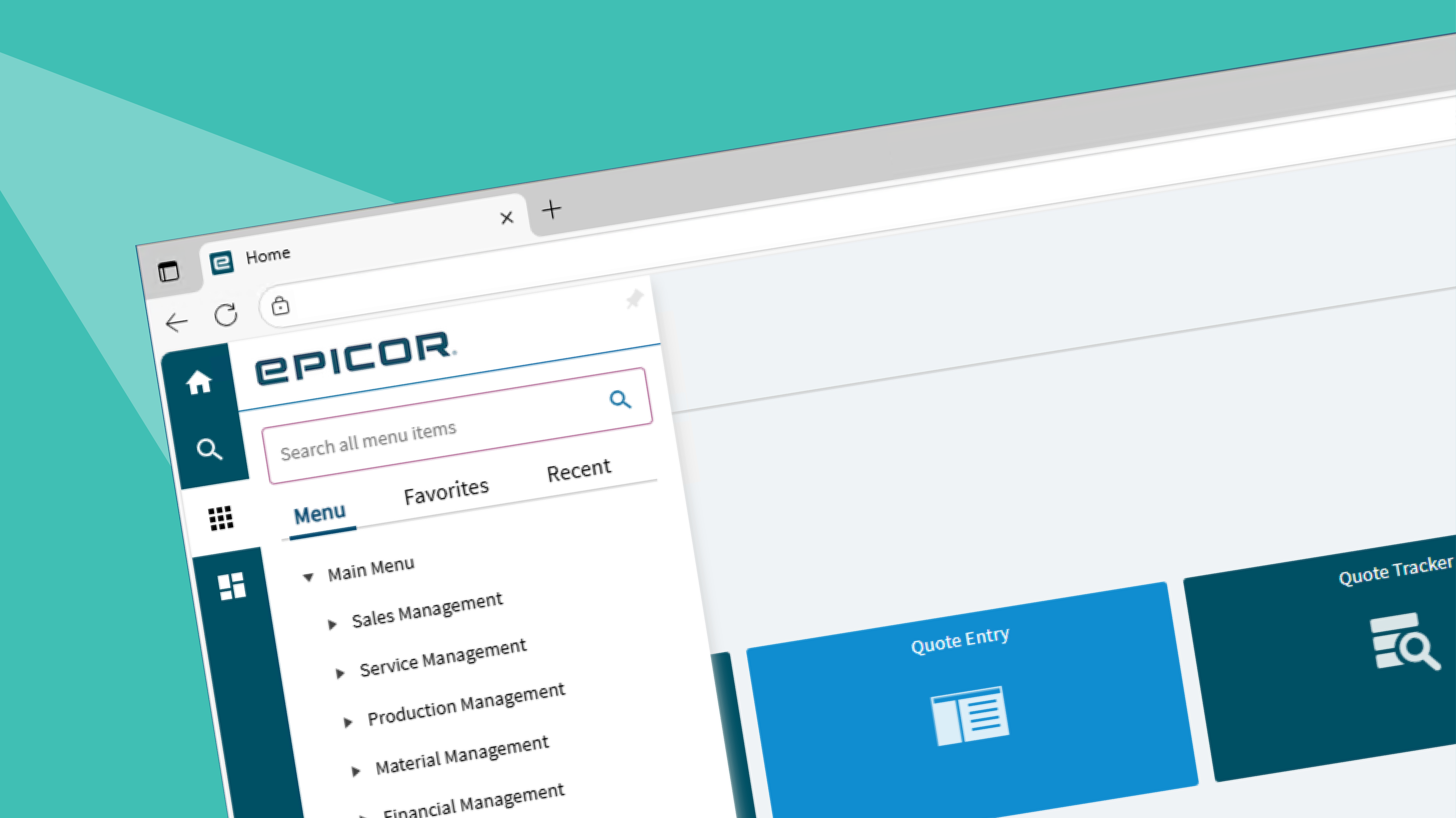 Kinetic Menu Layer Management